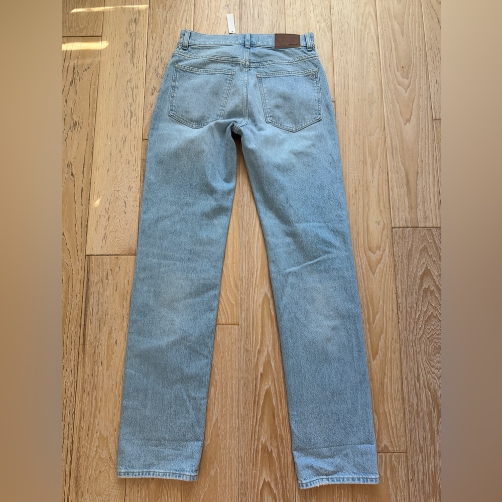Madewell women Dean Easy Straight jeans light wash size 26 relaxed time capsule - Picture 8 of 10